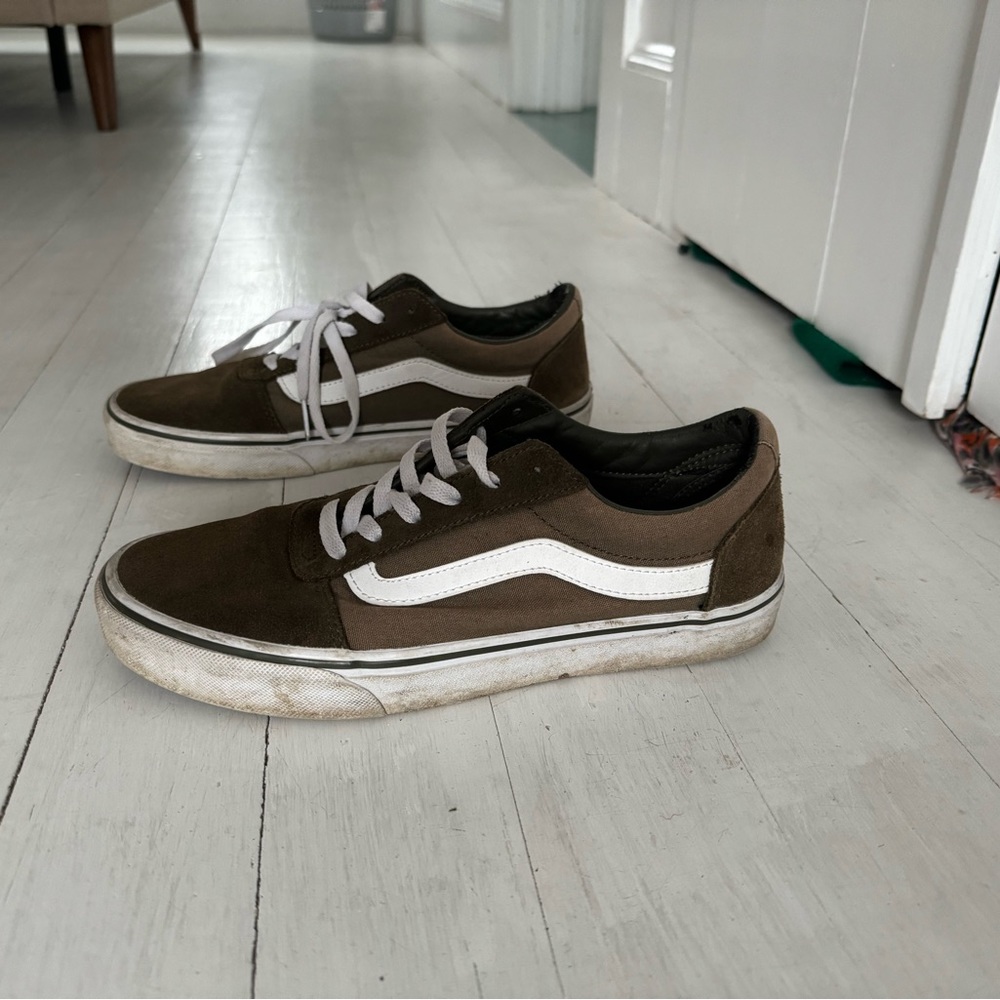 Olive Green Women’s Vans
